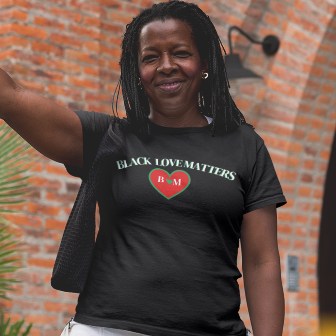 Have Heart [White & Black Unisex Tee] – Black Love Brand